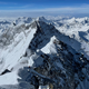 In this picture taken on May 31, 2021 shows the Himalayan range as seen from the summit of Mount Everest (8,848.86-metre), in Nepal.